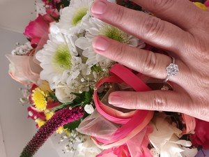 Adelyn Silver zásnubní prsten ze stříbra