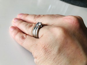 Devona Silver zásnubní prsten ze stříbra
