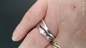 Krista Silver zásnubní prsten ze stříbra