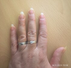 Nikoleta Silver zásnubní prsten ze stříbra