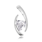Dirk S White Topaz stříbrný přívěsek s bílým topazem