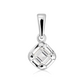Lesia S White Topaz stříbrný přívěsek s bílým topazem