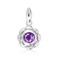 Lina S Amethyst stříbrný přívěsek s ametystem