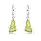 Myra S Lemon Citrine stříbrné náušnice s lemon citrínem