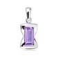 Abas S Amethyst stříbrný přívěsek s ametystem