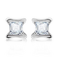 Akira S White Topaz stříbrné náušnice s bílým topazem