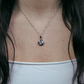 Lina S Blue Topaz stříbrný přívěsek s modrým topazem