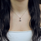 Lesia S White Topaz stříbrný přívěsek s bílým topazem