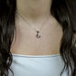 Besim S White Topaz stříbrný přívěsek s bílým topazem