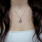 Dirk S White Topaz stříbrný přívěsek s bílým topazem