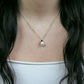 Nano S Pearl and Smoky Quartz stříbrný přívěsek s perlou a kamenem quartz