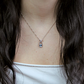 Reno S Blue Topaz stříbrný přívěsek s modrým topazem