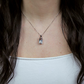Admir S Blue Topaz stříbrný přívěsek s modrým topazem