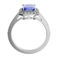 Olivia Tanzanit Briliant zlatý prsten s tanzanitem a brilianty