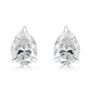 Petruska S White Topaz stříbrné náušnice s bílým topazem