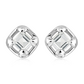 Tyrna S White Topaz stříbrné náušnice s bílým topazem