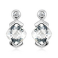 Brisa S White Topaz stříbrné náušnice s bílým topazem