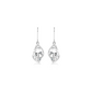 Marcin S White Topaz stříbrné náušnice s bílým topazem