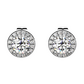 Rayana stříbrné náušnice se zirkony