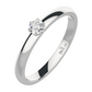 Thalia S White Topaz prsten ze stříbra s bílým topazem