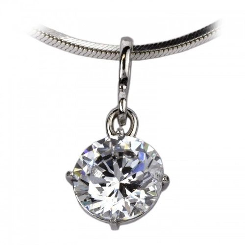 Laura - stříbrný přívěšek s kamenem 