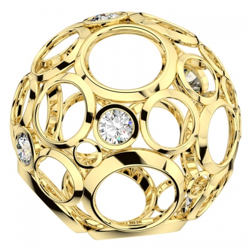 Regina Gold - originální přívěsek ze žlutého zlata