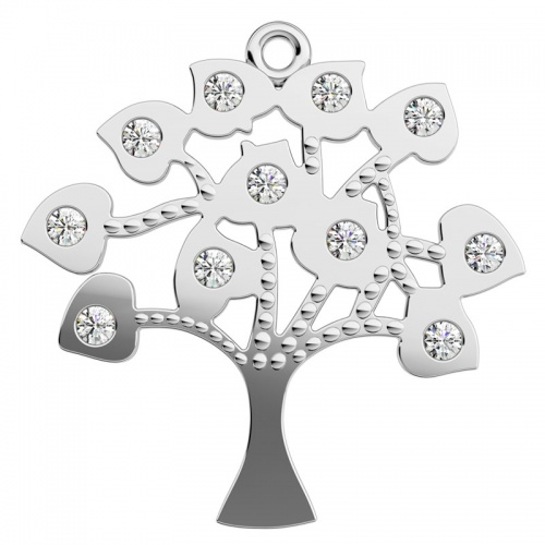 Sára White - strom života z bílého zlata
