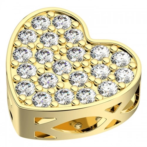 Barbora Gold - romantický přívěsek ze žlutého zlata