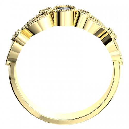 Viva Gold - zásnubní prsten ze žlutého zlata