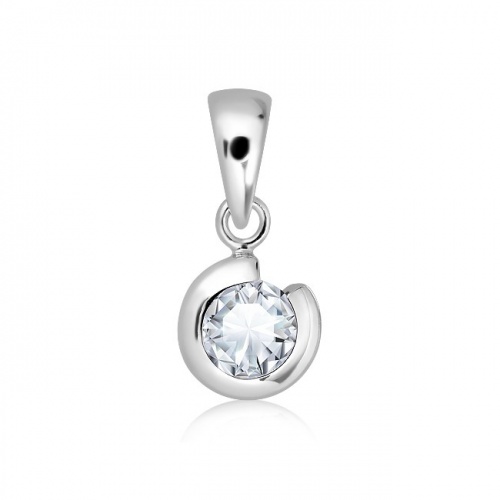 Torina S White Topaz - stříbrný přívěsek s bílým topazem