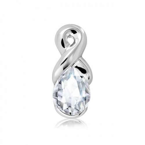 Maral S White Topaz - stříbrný přívěsek s bílým topazem