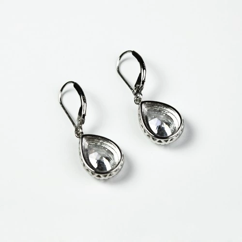 Lena Silver - stříbrné náušnice se zirkony