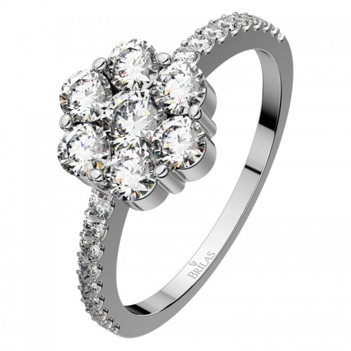 Adelyn Silver - zásnubní prsten ze stříbra