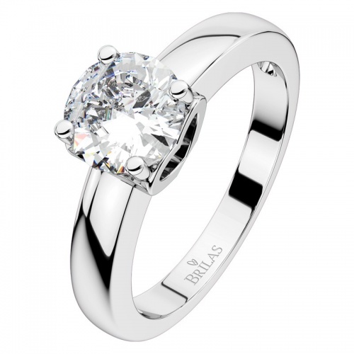Devona Silver-zásnubní prsten ze stříbra