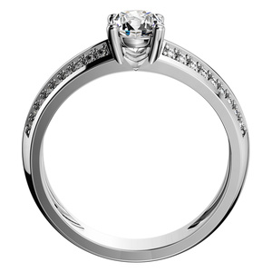 Nisa Silver - zásnubní prsten ze stříbra