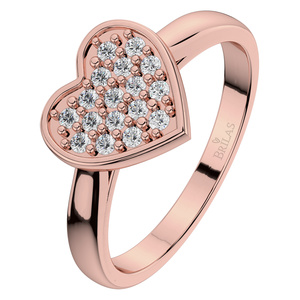 Rozmarýnka Princess R Briliant - zásnubní prsten z růžového zlata