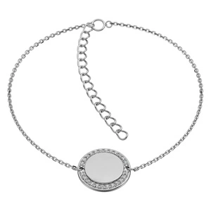 Avenal - stříbrný náramek s kameny