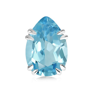 Salona S Blue Topaz - stříbrný přívěsek s modrým topazem