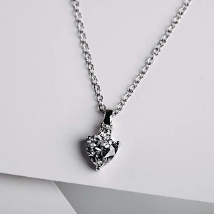 Elan - stříbrný přívěsek se zirkony