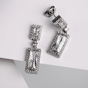 Žofie - stříbrné náušnice se zirkony