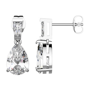 Jasna - stříbrné náušnice se zirkony