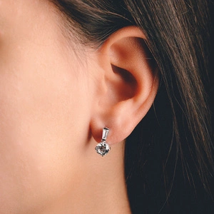 Bohdana - stříbrné náušnice se zirkony