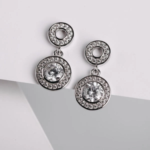 Karla - stříbrné náušnice se zirkony