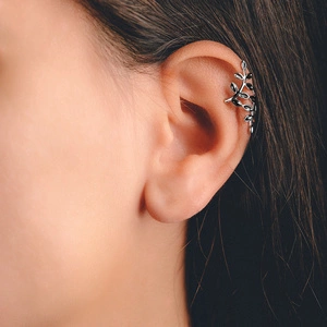 Aubin - stříbrné záušnice