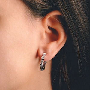 Ramona - stříbrné náušnice se zirkony
