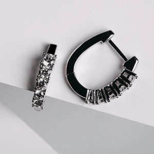 Florinda - stříbrné náušnice se zirkony