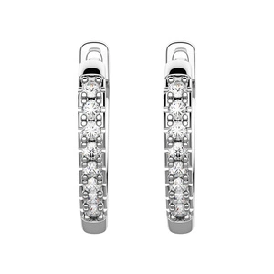 Frida - stříbrné náušnice se zirkony