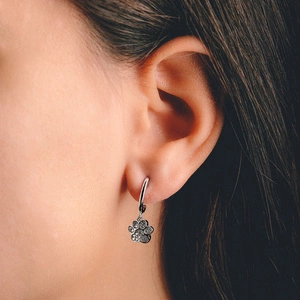 Mitena - stříbrné náušnice se zirkony