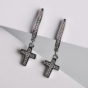 Sakima - stříbrné náušnice se zirkony