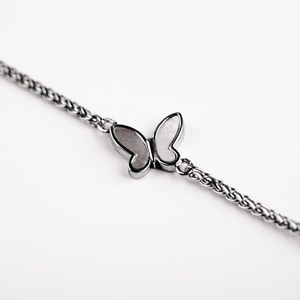 Abelia  - stříbrný náramek